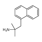 2-methyl-1-naphthalen-1-ylpropan-2-amine Structure