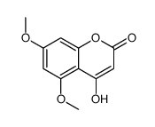 4-hydroxy-5,7-dimethoxy-2H-1-benzopyrane-2-one picture