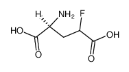 4-FLUORO-L-GLUTAMIC ACID Structure