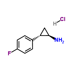 反式[2-(4-氟苯基)环丙基]胺盐酸盐图片