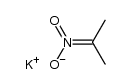 potassium salt of 2-nitropropane Structure