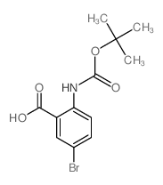 N-BOC-5-BROMOANTHRANILIC ACID structure