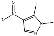 5-iodo-1-methyl-4-nitro-1H-pyrazole Structure