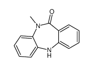 10-Methyl-10,11-dihydro-5H-dibenzo[b,e][1,4]diazepin-11-one结构式