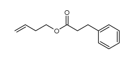 3-buten-1-yl 3-phenypropionate结构式