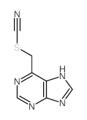 6-(thiocyanatomethyl)-5H-purine Structure