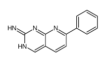 7-phenylpyrido[2,3-d]pyrimidin-2-amine Structure