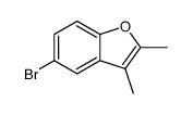 5-BROMO-2,3-DIMETHYL-1-BENZOFURAN Structure