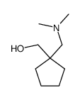 1-(N,N-dimethylaminomethyl)-1-(hydroxymethyl)cyclopentane结构式