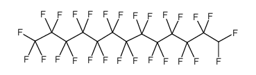 1H-PERFLUOROTRIDECANE 97 Structure