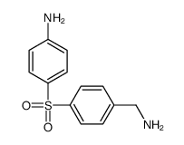 4-[4-(aminomethyl)phenyl]sulfonylaniline结构式