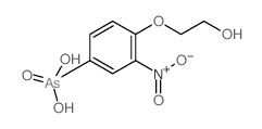 [4-(2-hydroxyethoxy)-3-nitro-phenyl]arsonic acid picture