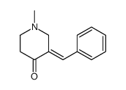 3-benzylidene-1-methylpiperidin-4-one Structure