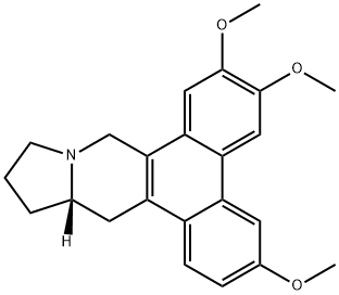 (13aS)-9,11,12,13,13a&alpha;,14-Hexahydro-3,6,7-trimethoxydibenzo[f,h]pyrrolo[1,2-b]isoquinoline structure