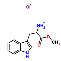 H-DL-Trp-OMe·HCl Structure