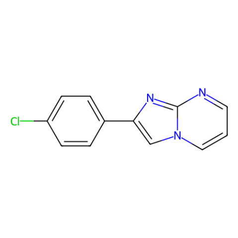 2-(4-Chlorophenyl)imidazo[1,2-a]pyrimidine Structure