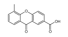 5-methyl-9-oxoxanthene-2-carboxylic acid结构式