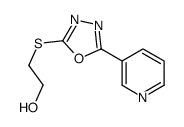 Ethanol, 2-[[5-(3-pyridinyl)-1,3,4-oxadiazol-2-yl]thio]- (9CI)结构式