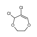 5,6-dichloro-3,5-dihydro-2H-1,4-dioxepine Structure