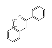 Ethanone,2-(1-oxido-2-pyridinyl)-1-phenyl- Structure