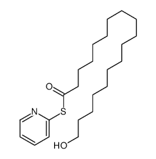 S-pyridin-2-yl 18-hydroxyoctadecanethioate结构式