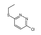 3-chloro-6-ethylsulfanylpyridazine Structure