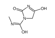 1-Imidazolidinecarboxamide,N-methyl-2,4-dioxo-(9CI)结构式