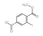 2-碘-4-硝基苯甲酸甲酯结构式