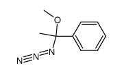 1-azido-1-phenylethyl methyl ether结构式