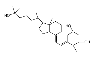 1,25-dihydroxydihydrotachysterol(3)结构式