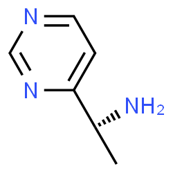 4-Pyrimidinemethanamine, alpha-methyl-, (S)- (9CI) Structure