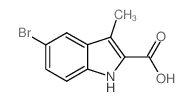 5-溴-3-甲基-1H-2-吲哚甲酸图片