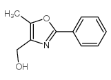 (5-methyl-2-phenyl-1,3-oxazol-4-yl)methanol Structure