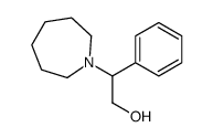 2-(azepan-1-yl)-2-phenylethanol结构式