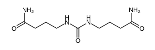 1,3-Bis(3-carbamoylpropyl)urea Structure