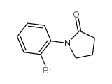 1-(2-溴苯基)吡咯烷-2-星空app结构式