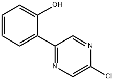 2-(5-chloropyrazin-2-yl)phenol Structure