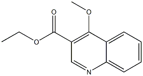 ethyl 4-Methoxyquinoline-3-carboxylate结构式