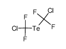 bis(chlorodifluoromethyl)tellurium Structure