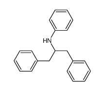 N-(1,3-diphenylpropan-2-yl)benzenamine结构式