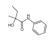 2-hydroxy-2-methyl-butyric acid anilide结构式