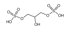 acidic glycerol-1.3-disulfate结构式