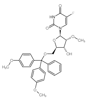 5'-O-(DIMETHOXYTRITYL)-5-FLUORO-2'-O-METHYLURIDINE Structure