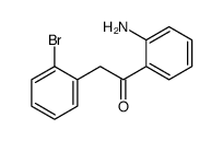 1-(2-aminophenyl)-2-(2-bromophenyl)ethanone Structure