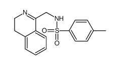 N-(3,4-dihydroisoquinolin-1-ylmethyl)-4-methylbenzenesulfonamide Structure