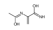 2-acetamidoprop-2-enamide Structure