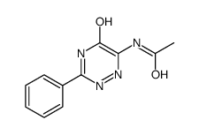 N-(5-oxo-3-phenyl-2H-1,2,4-triazin-6-yl)acetamide Structure