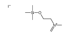 methyl-methylidene-(2-trimethylsilyloxyethyl)azanium,iodide结构式