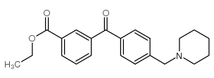 3-CARBOETHOXY-4'-PIPERIDINOMETHYL BENZOPHENONE picture