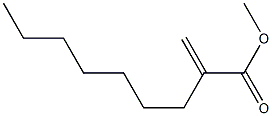 methyl 2-methylenenonanoate结构式